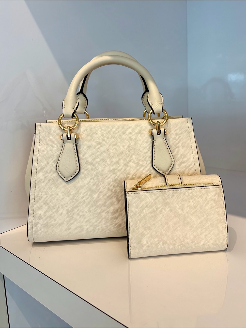 MICHAEL KORS Marilyn Small Embellished Satchel Crossbody and Wallet Set - Picture 2 of 13